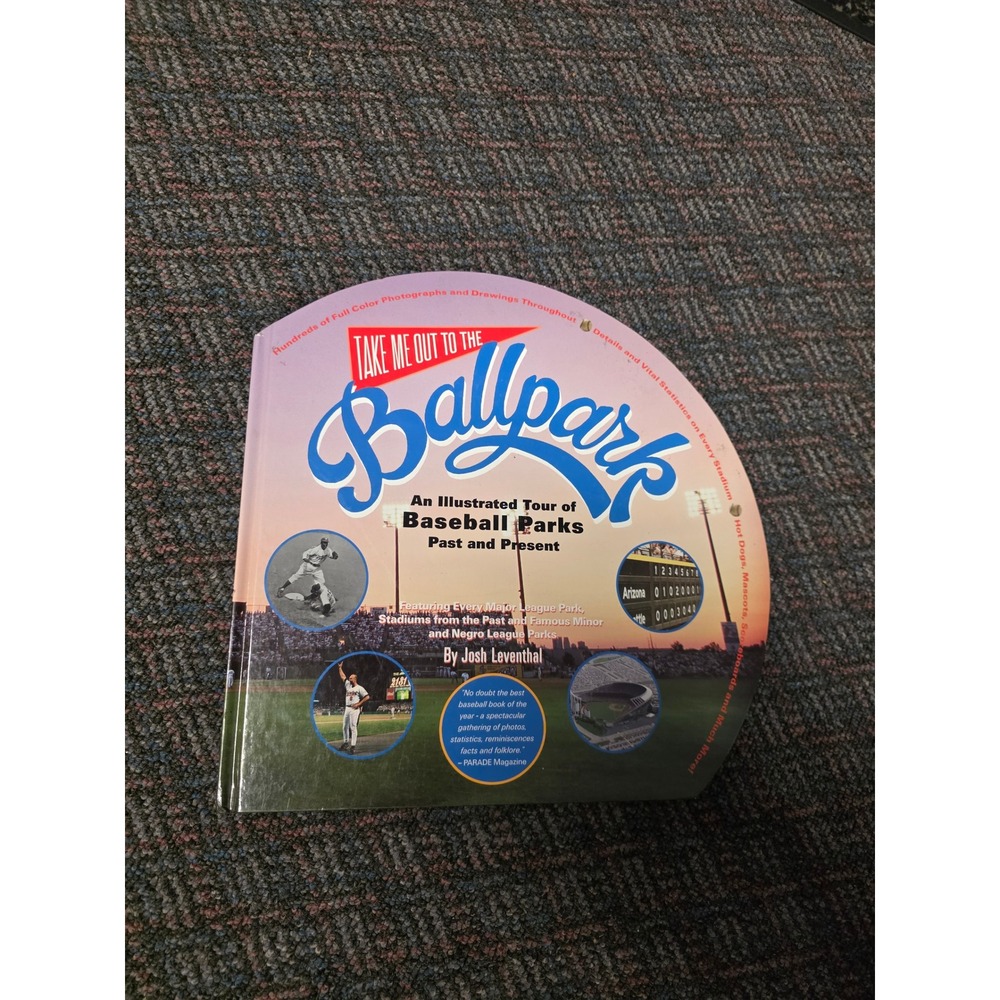 Take Me Out to the Ballpark Illustrated Tour Baseball Parks Josh Leventhal Book